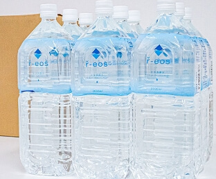 賞味期限5年！ r-eos アールイオス ボトルドウォーター2L×9本 長期保存 ペットボトル 飲料 逆浸透膜水