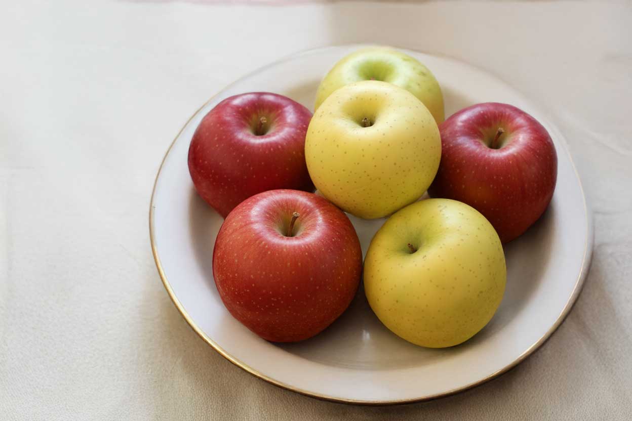 二つの味を楽しむりんごセット