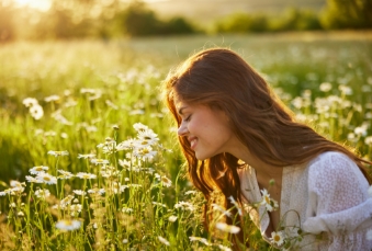 天然精油を使用した香り