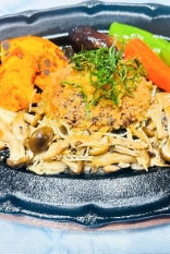 大豆ミートハンバーグの和風みぞれ煮