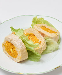 カボチャのサラダブーケ