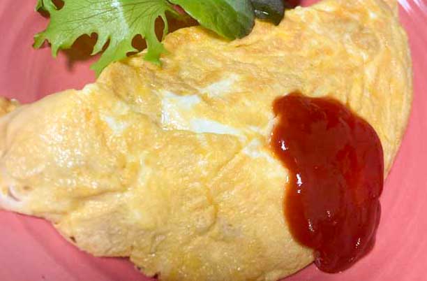 ナトラプロテイン入りオムレツ